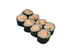 M13. Ebi Maki Mit Gurke